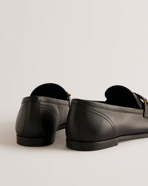ZZOEE-Shoes-Flat Loafer With Signature Bar- Ted Baker Romania